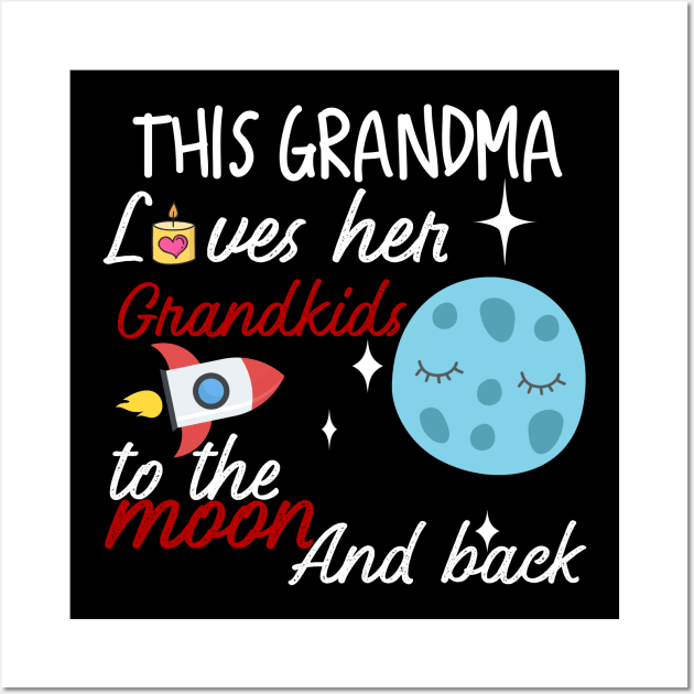 grandma funny Wall Art by Design stars 5